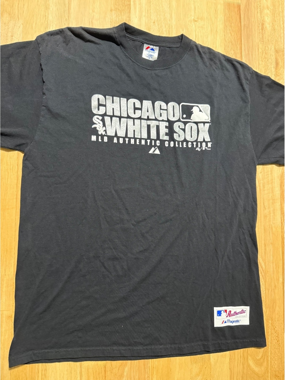 Majestic Chicago White Sox MLB Authentic Collection Black T-Shirt Men’s XL